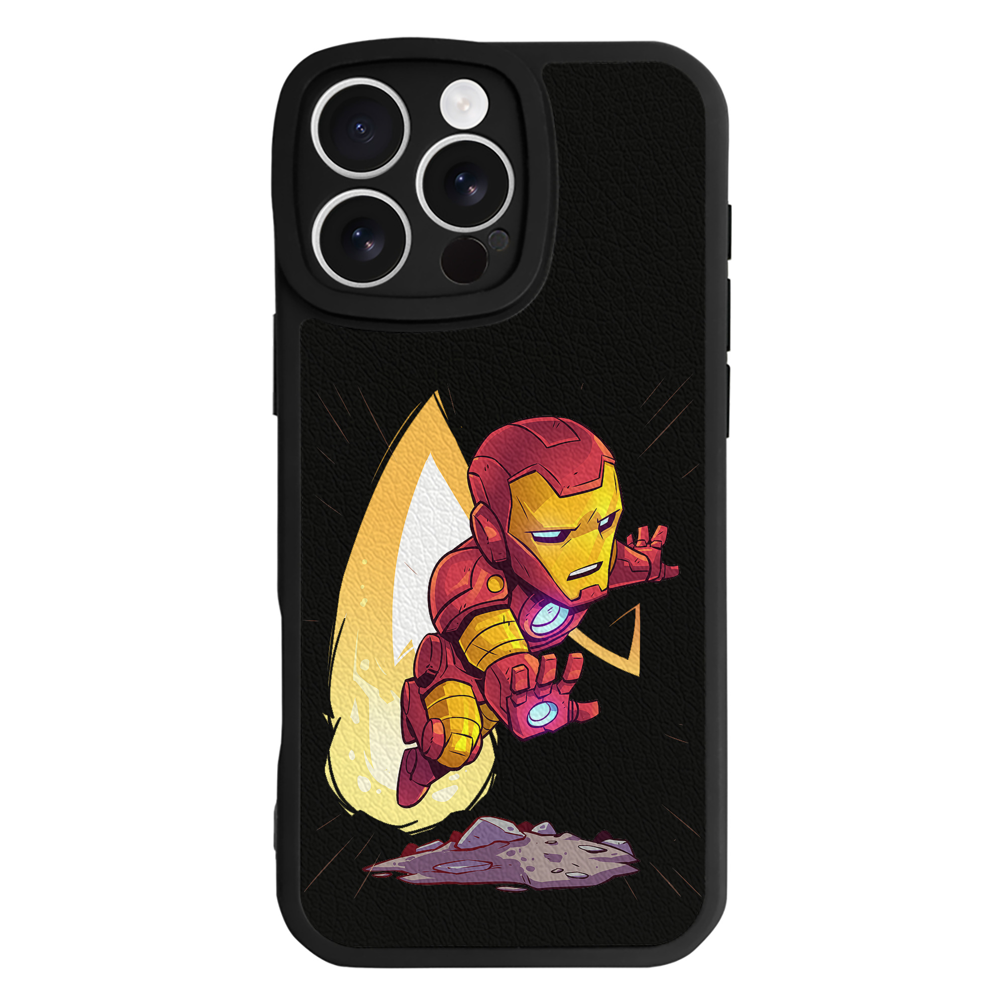（画像用） アベンジャーズ The Avengers 【iPhone 16シリーズ対応】シリコンスマホケース（レザー調） 材質：シリコン